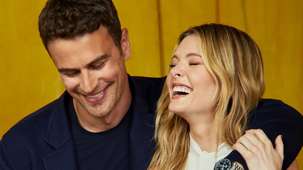 Featured image for Meghann Fahy and Theo James dish on their twisted 'White Lotus' romance.