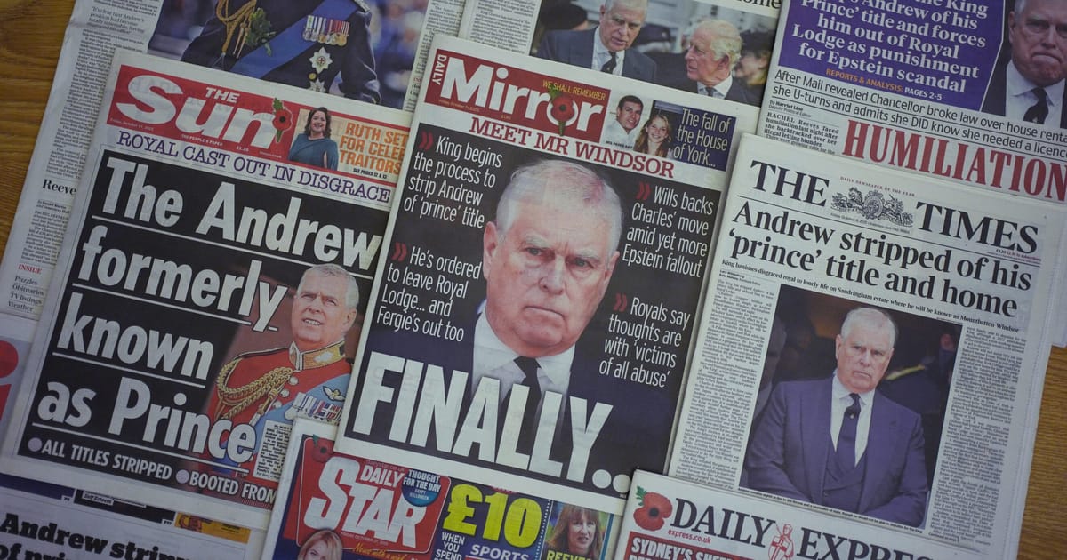 Featured image for US Lawmakers Push Prince Andrew to Testify in Epstein Case Amid New Revelations