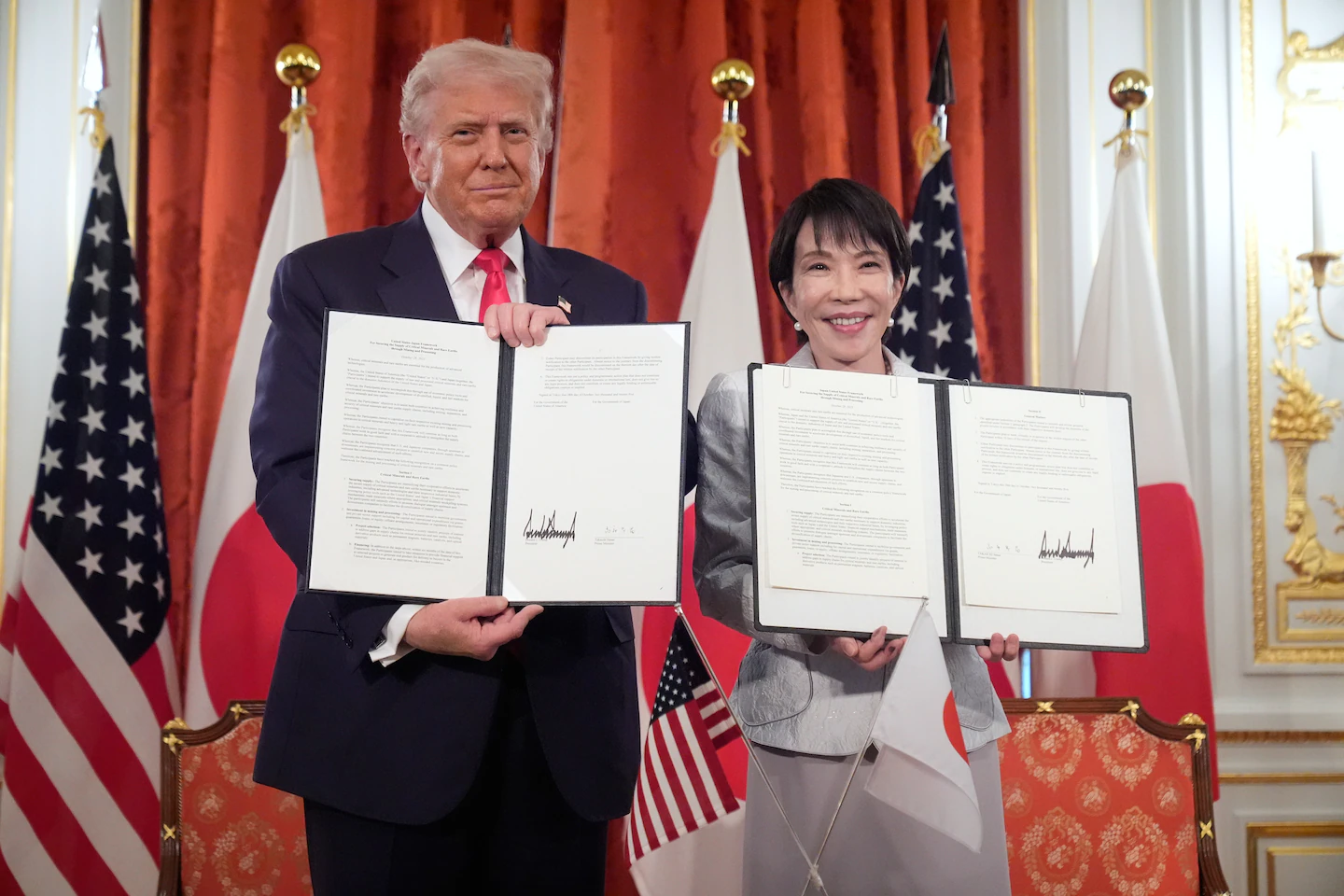 Featured image for Trump Signs Rare Earths Deal with Japan Amid China Tensions