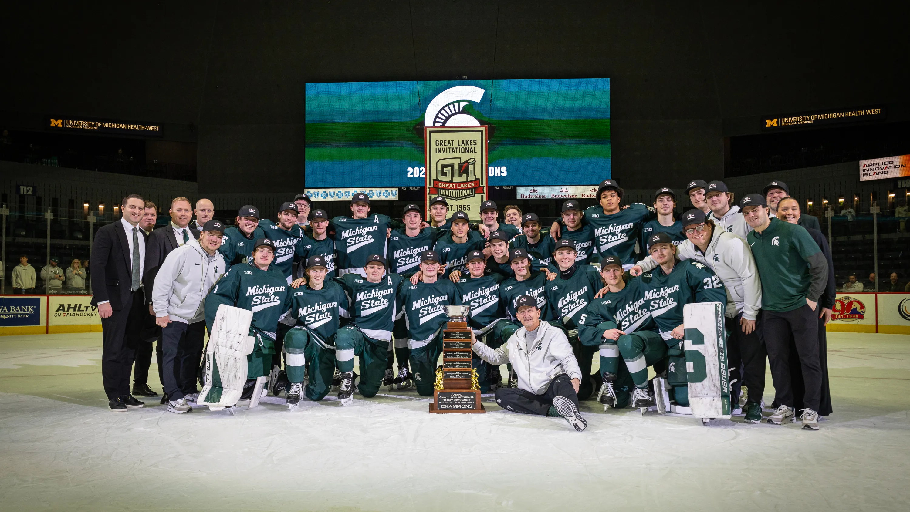 Featured image for Michigan State Hockey Repeats as GLI Champion for the First Time in 25 Years