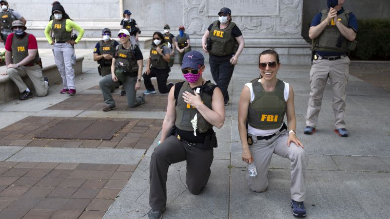 Featured image for FBI dismisses agents who kneeled during 2020 racial justice protests
