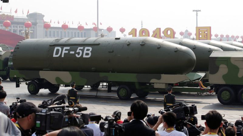 China's Rapid Nuclear Arsenal Expansion Raises Concerns, Pentagon Warns