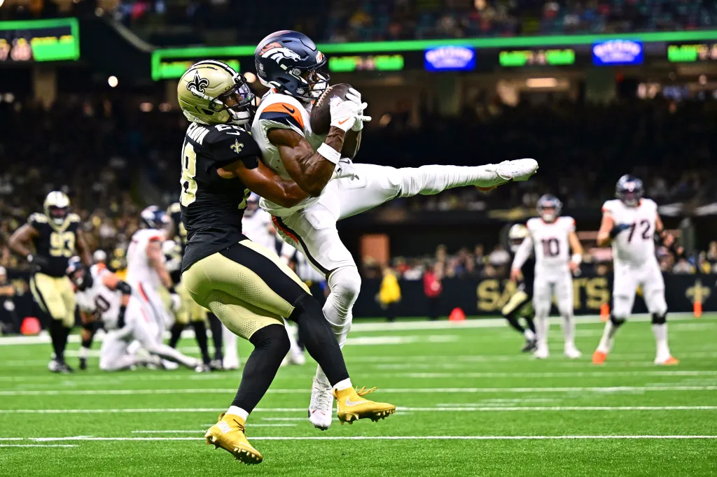 Featured image for Broncos' Preseason Highlights: Nix, Sutton Shine in Win Over Saints