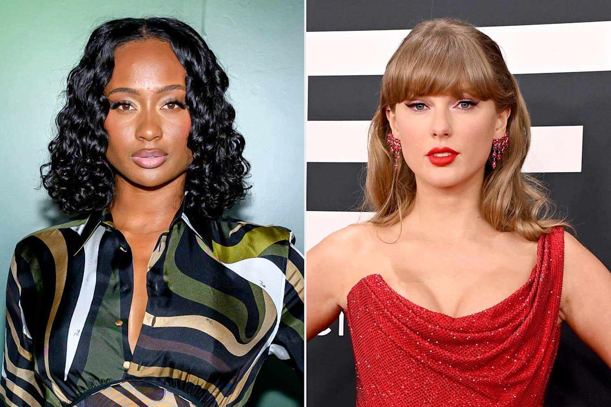 Featured image for Taylor Swift's 'Wood' Sparks Reactions from Celebrities and Fans Alike