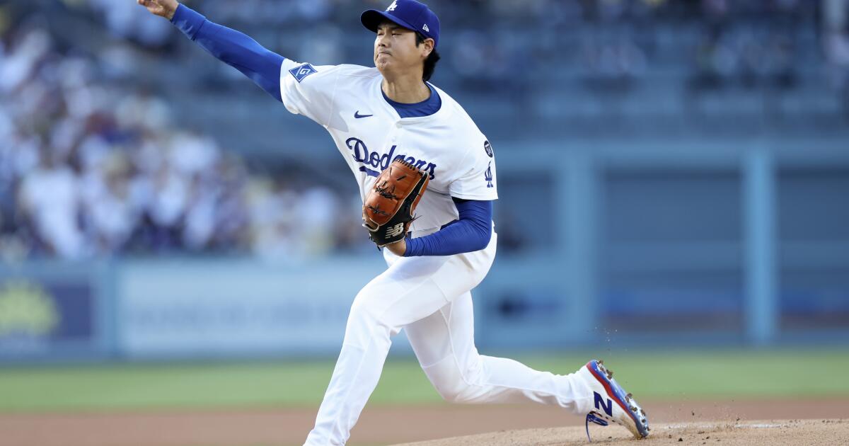 Featured image for Ohtani Dominates on Bobblehead Night, Secures First Dodgers Win
