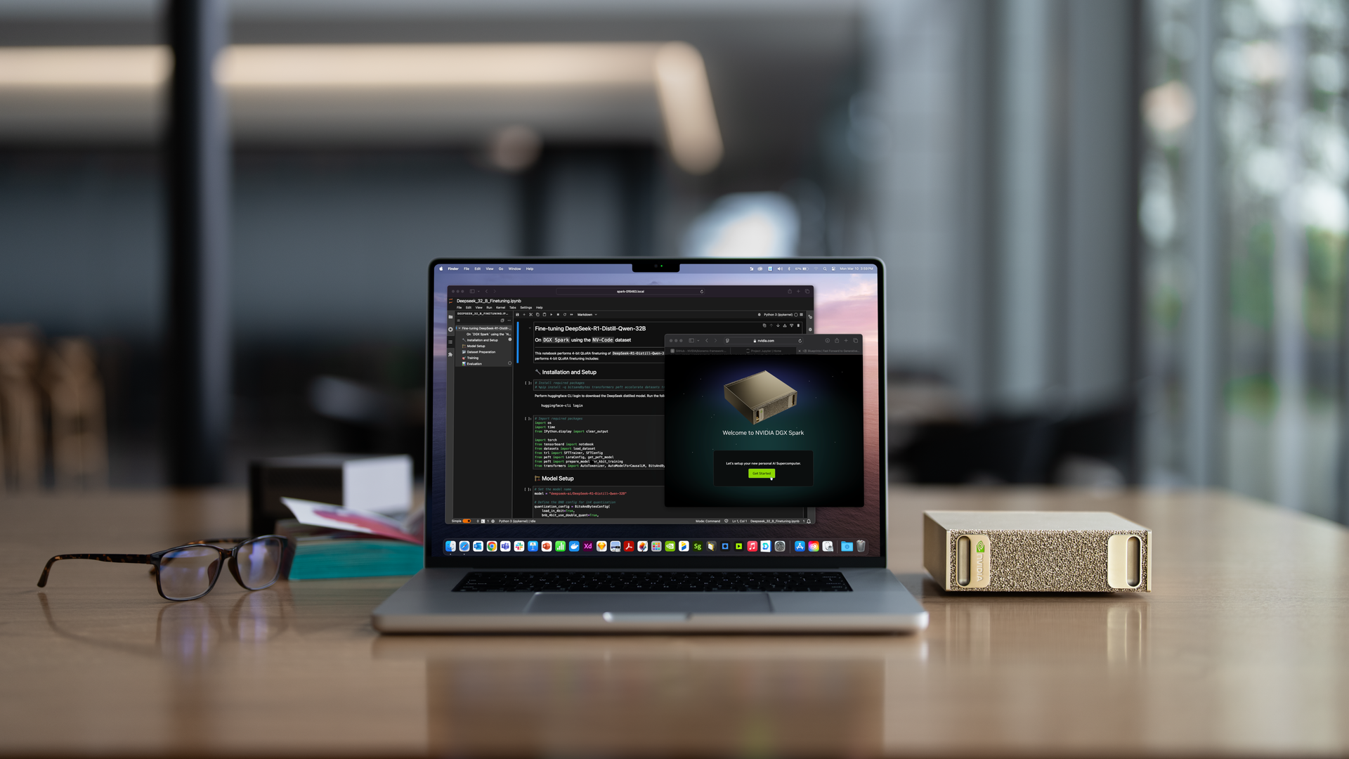 Featured image for Nvidia Launches the Compact DGX Spark AI Supercomputer