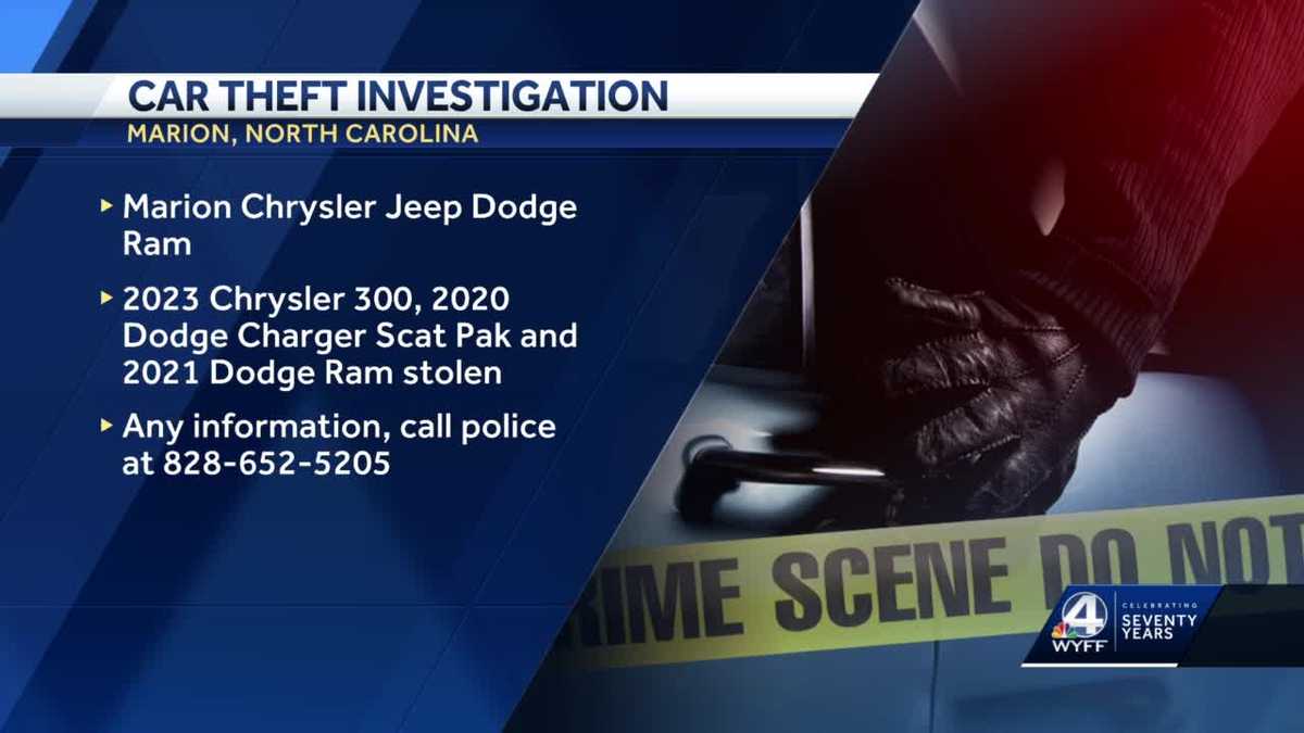 Featured image for Multiple Vehicles Stolen from NC Car Dealership in Break-In