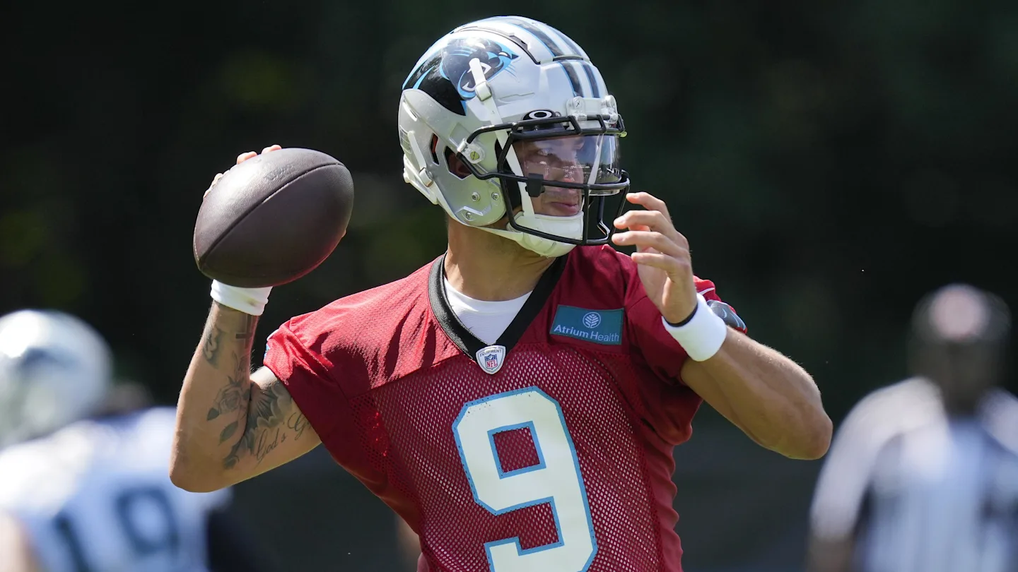 Featured image for "Panthers' Potential QB Picks and TE Visit Shake Up Team Dynamics"