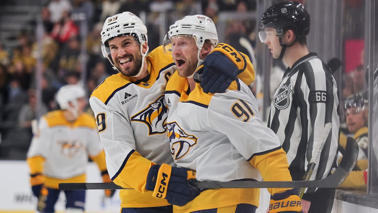 Featured image for Stamkos of Predators reaches 600th NHL goal in NYE Vegas win
