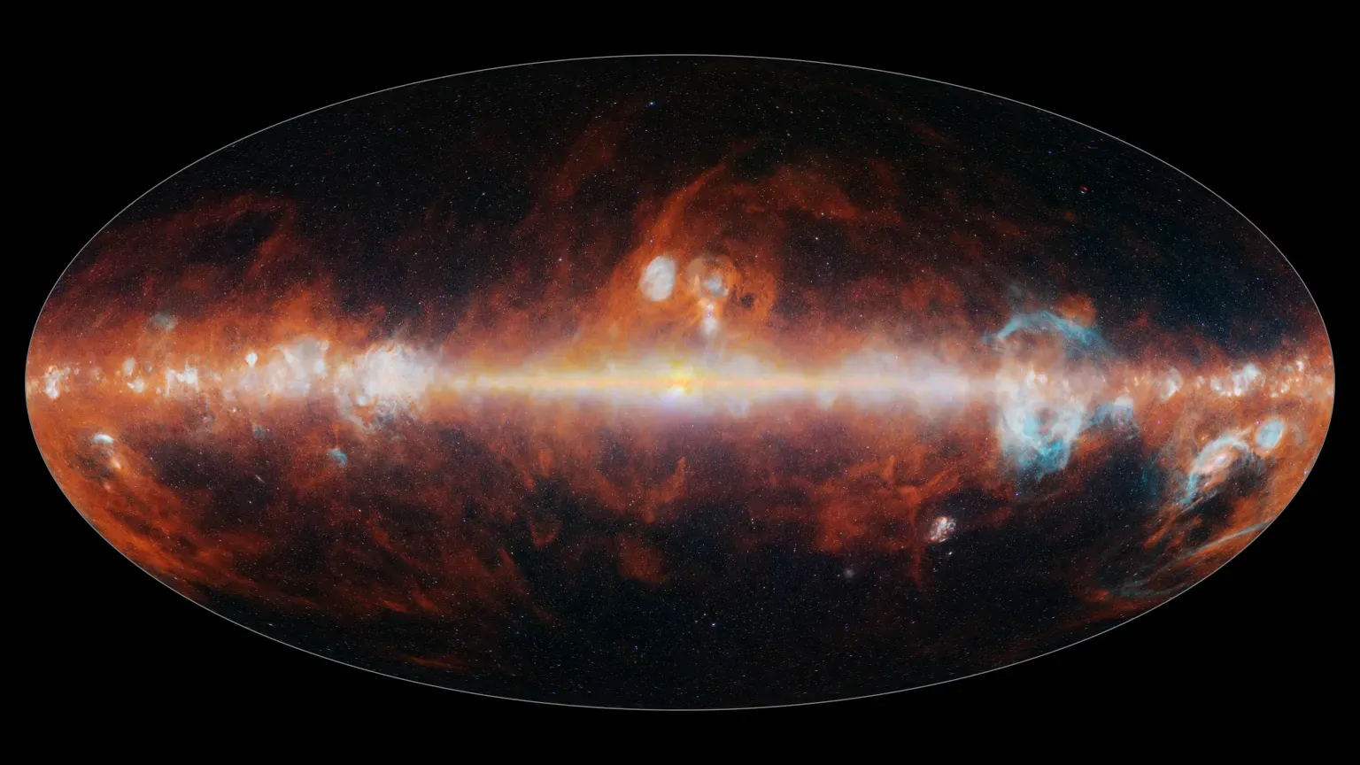 Featured image for NASA's SPHEREx Unveils the Most Colorful Sky Map Yet