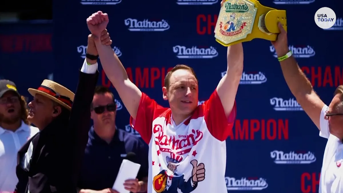 Featured image for From Hot Dogs to Fame: The Rise of Competitive Eater Joey Chestnut