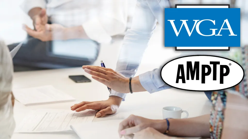 Featured image for "Negotiations Continue as Writers Strike Persists: CEOs to Discuss Potential Resolution"